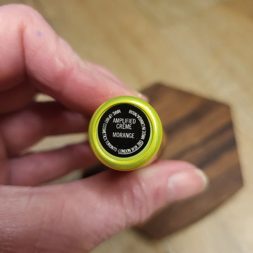 Mac Cosmetics Amplified Creme Lipstick Morange Discontinued